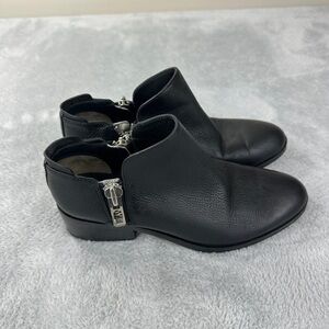 3.1 Phillip Lim Alexa Leather Ankle Booties SHE6-T186SPX Black Women's Sz 5 US